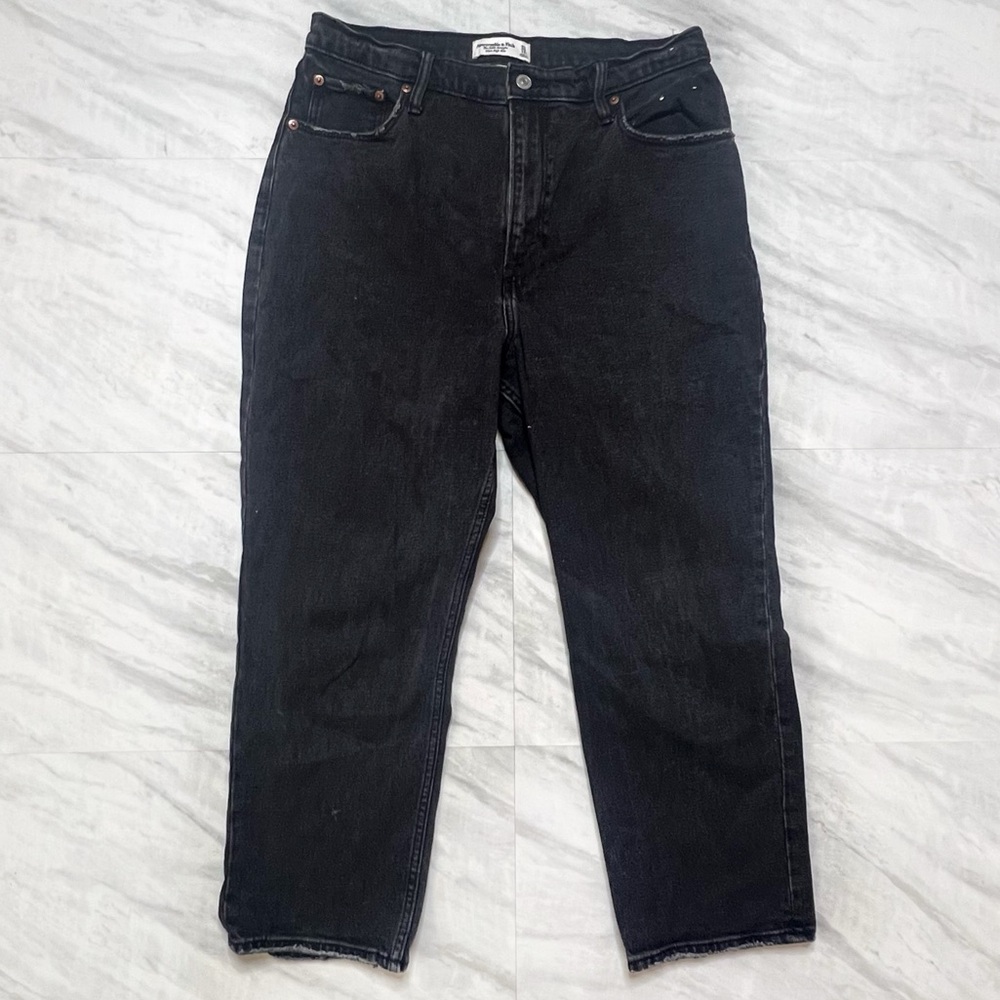Abercrombie & Fitch The Ankle Ultra Straight High-rise 12